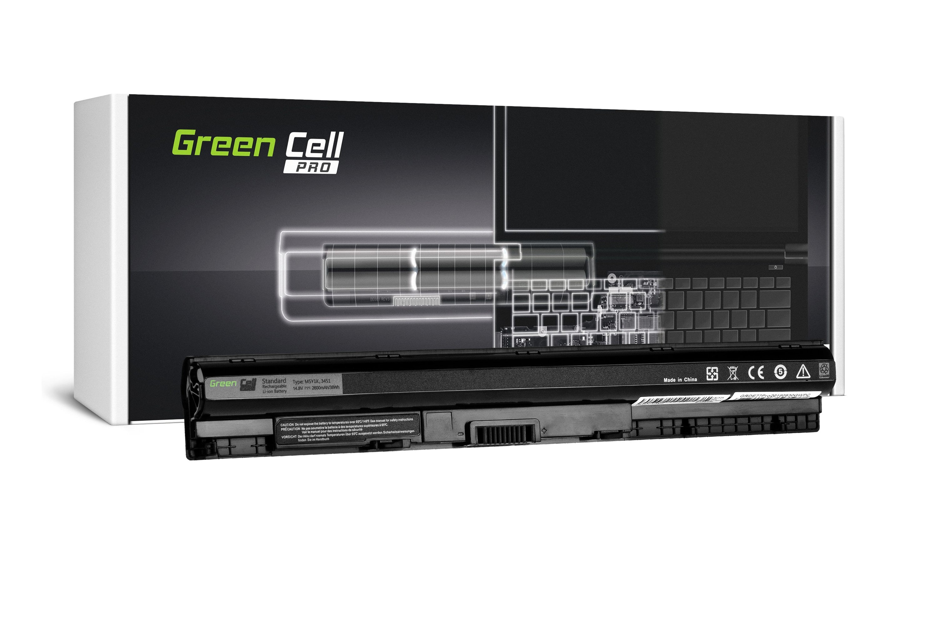 Green Cell PRO Batteri till Dell Inspiron 3451 3555 3558 5551 5552 5555