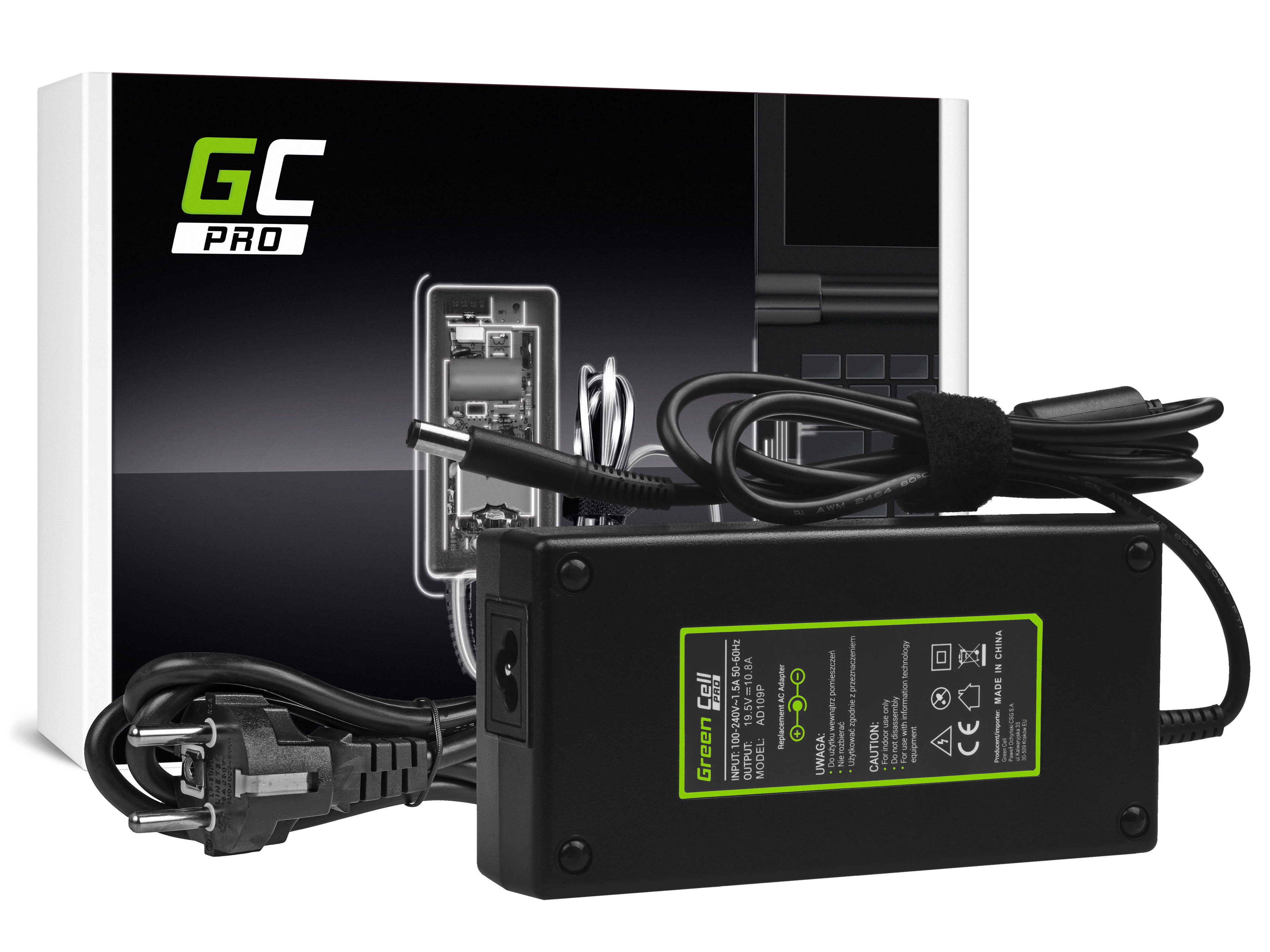 Green Cell PRO laddare / AC Adapter till Dell Precision M4700-19.5V 10.8A 210W