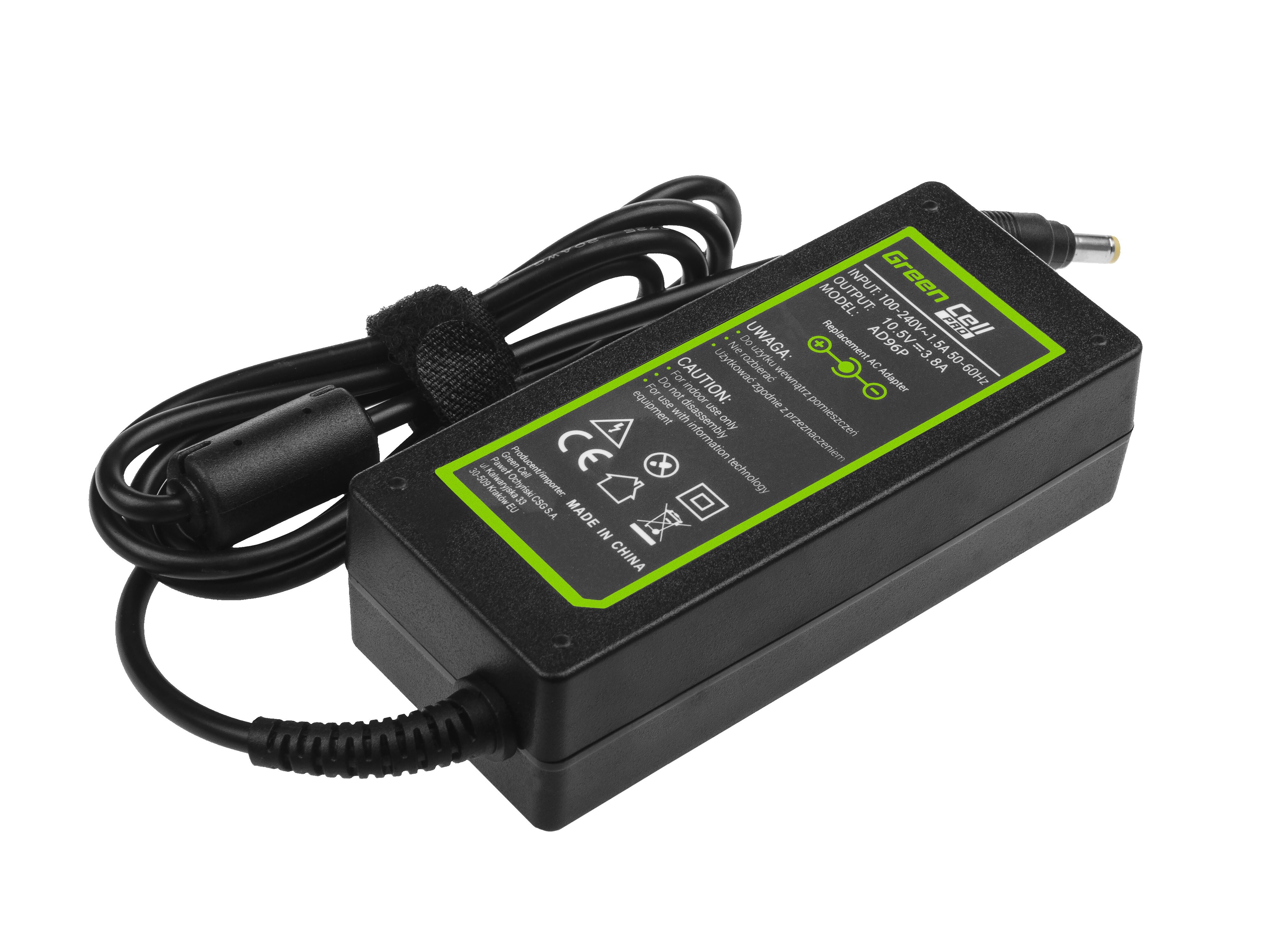 Green Cell PRO laddare / AC Adapter till Sony Vaio S13 SVS13 Pro 11 -10.5V 3.8A 40W
