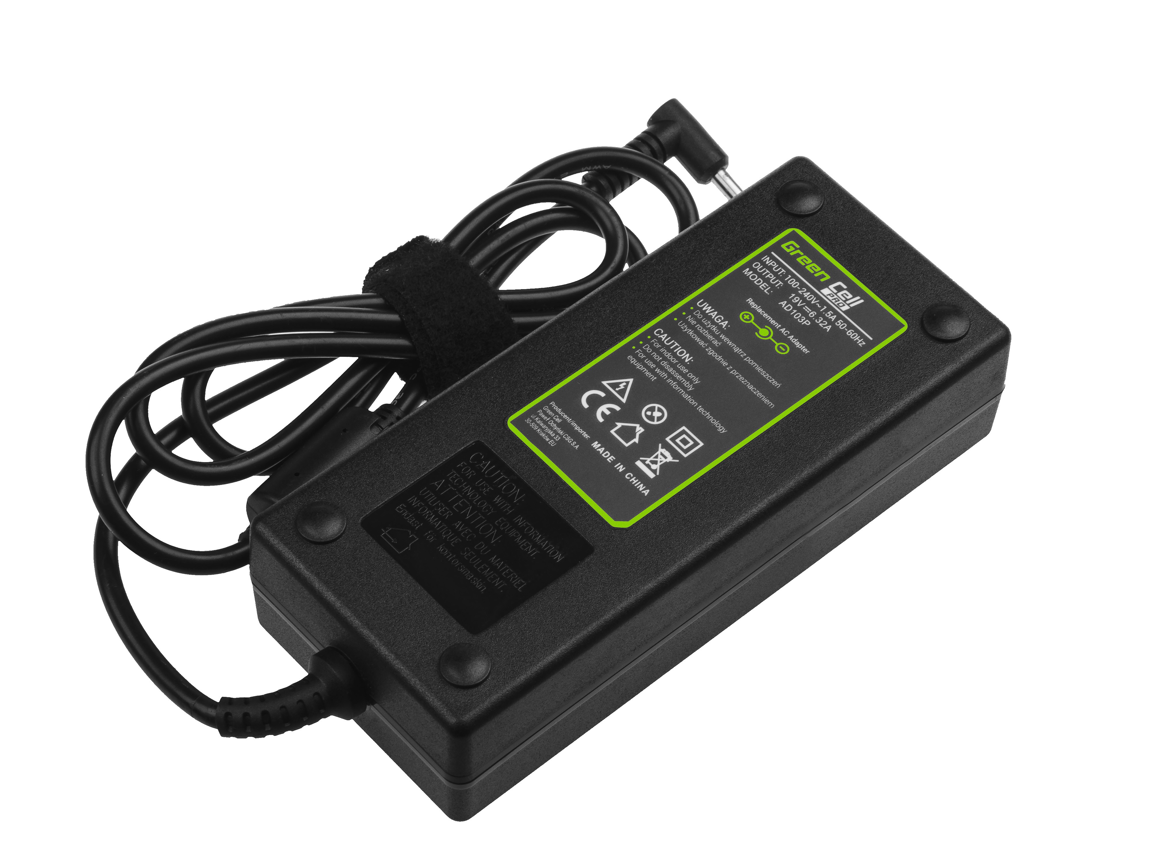 Green Cell PRO laddare / AC Adapter till Asus N501J N501JW-19V 6.32A 120W