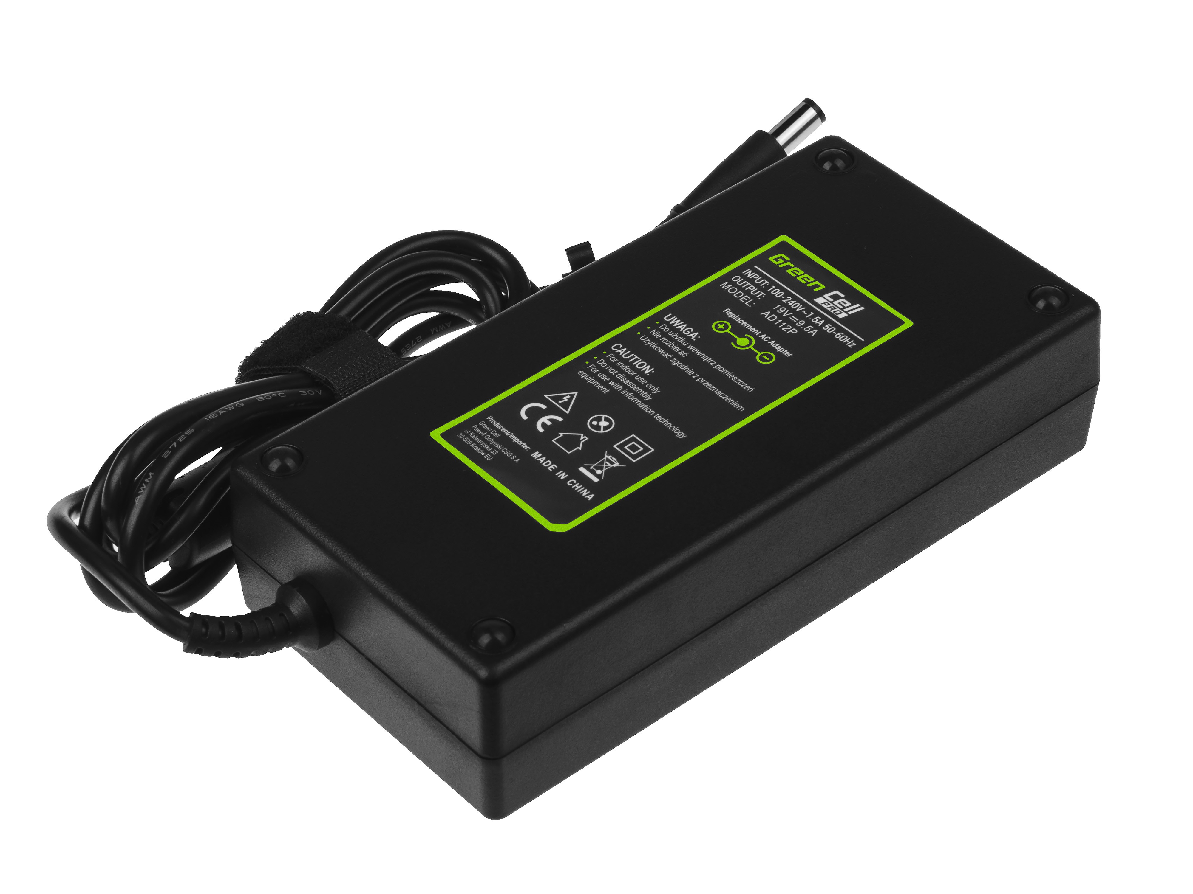 Green Cell PRO laddare / AC Adapter till HP 19V 9.5A 180W
