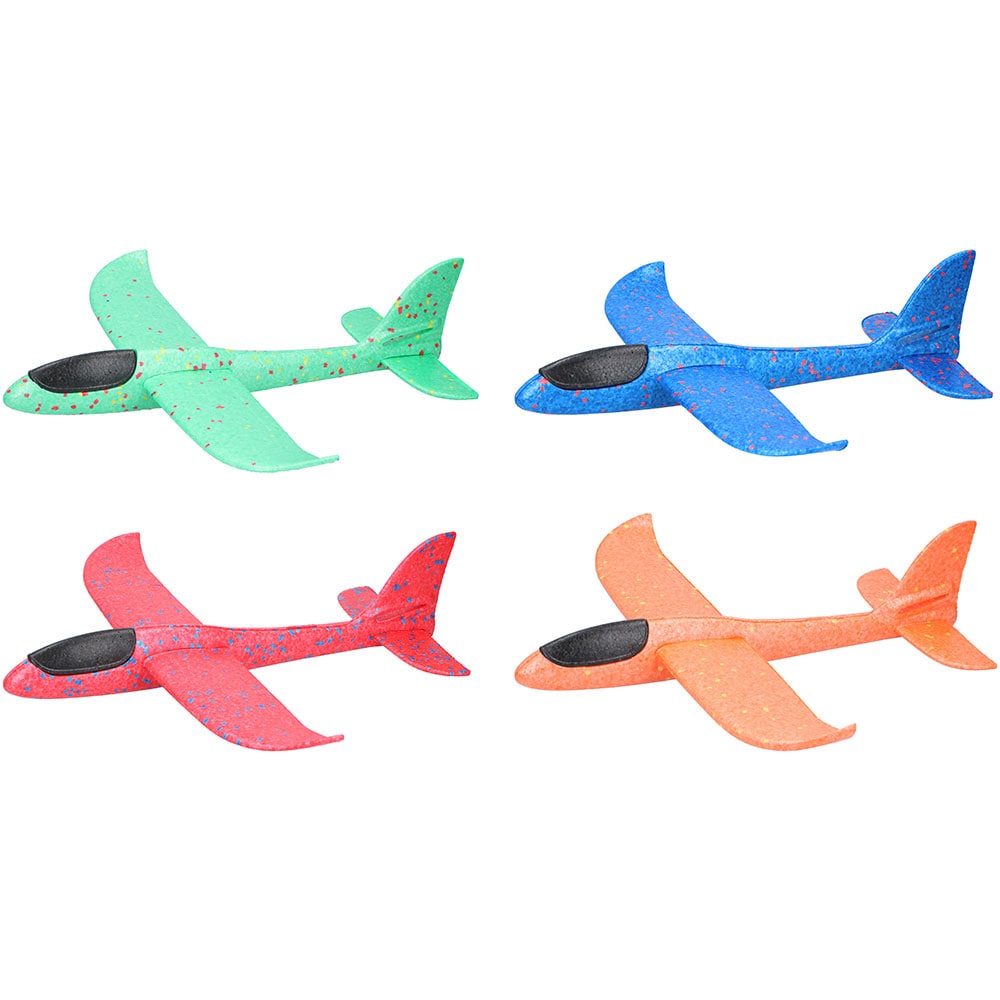 Glidflygplan leksak i frigolit