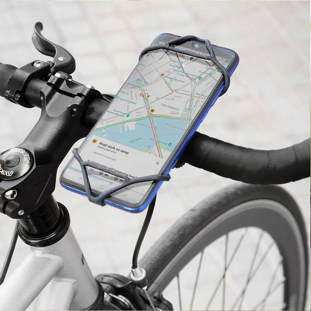 Stabil mobilhållare till cykel
