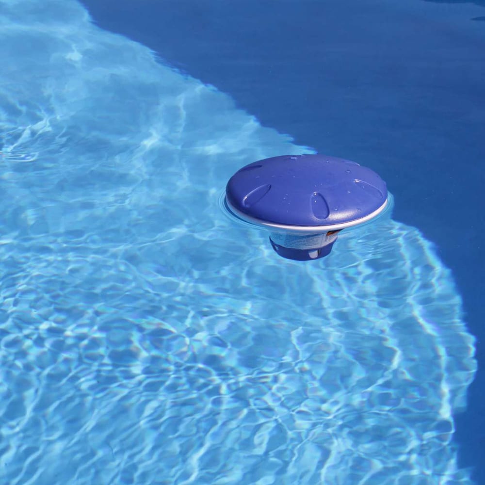 Swim & Fun Klordispenser för pool med barnlås