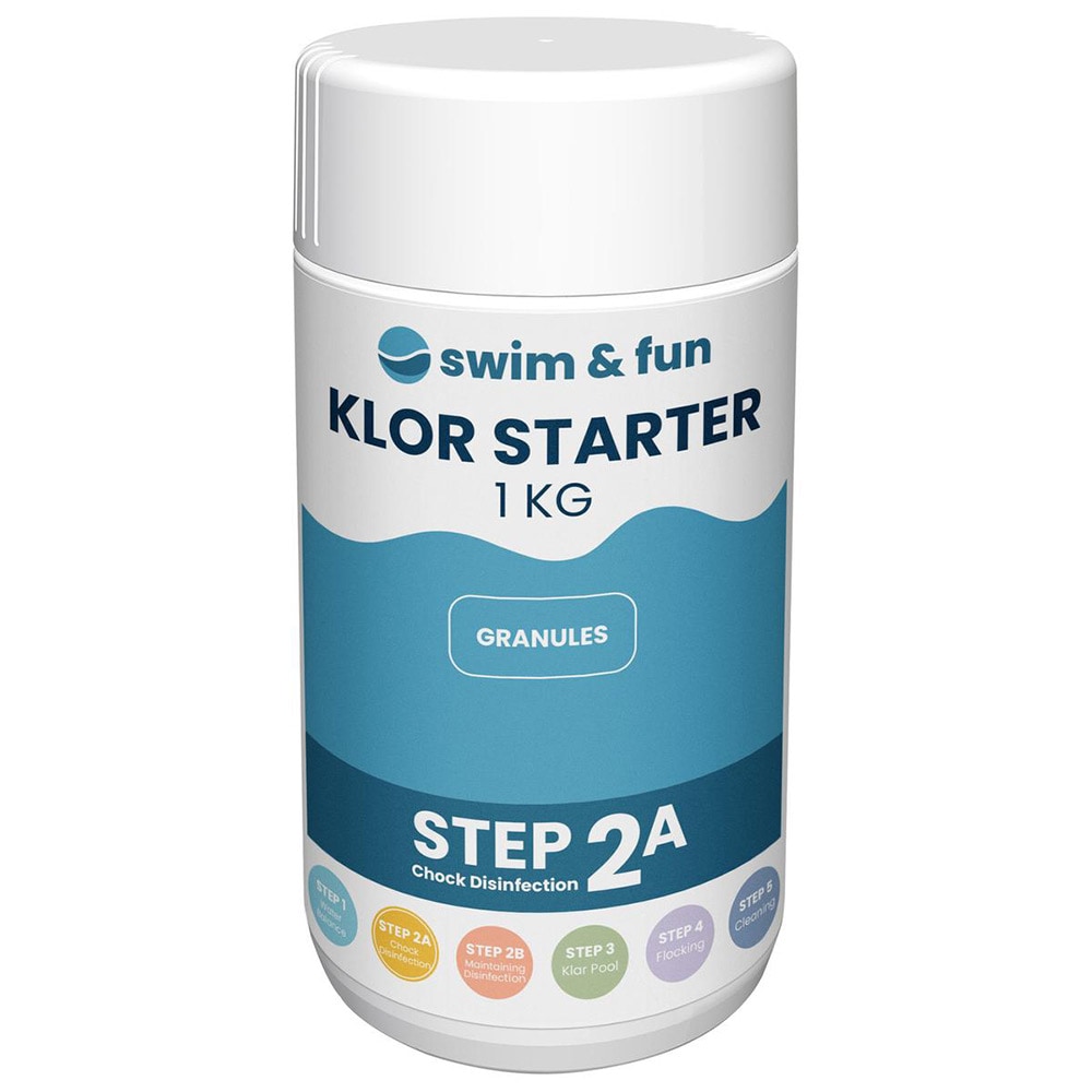 Swim & Fun Klor Starter Fast Dissolving Granules 1 kg