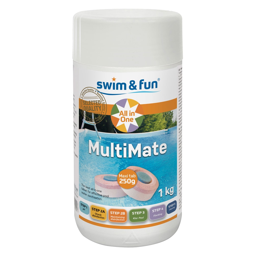 Swim & Fun MultiMate Chlorine Tab 250g 1 kg