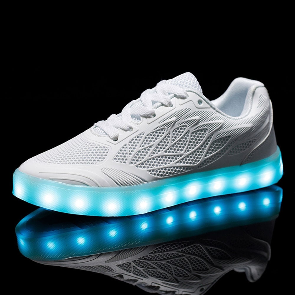 LED Sneakers Strl: 36 Vita