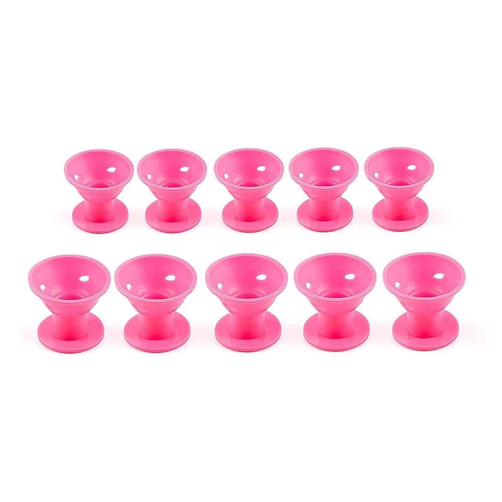 Silicone Hair Curler Large 10-pack