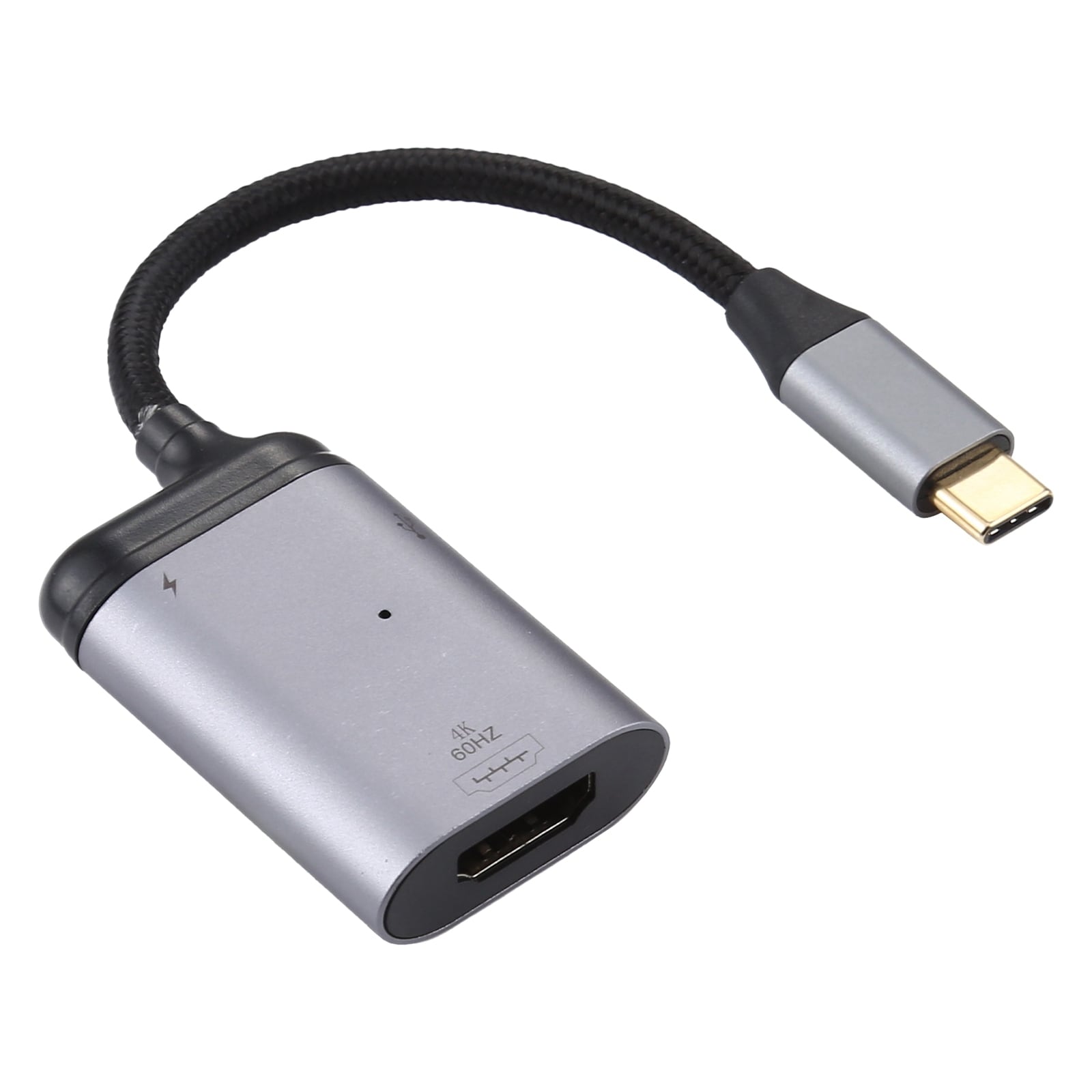 4K 60Hz USB-C till HDMI + PD Data Sync Adapterkabel