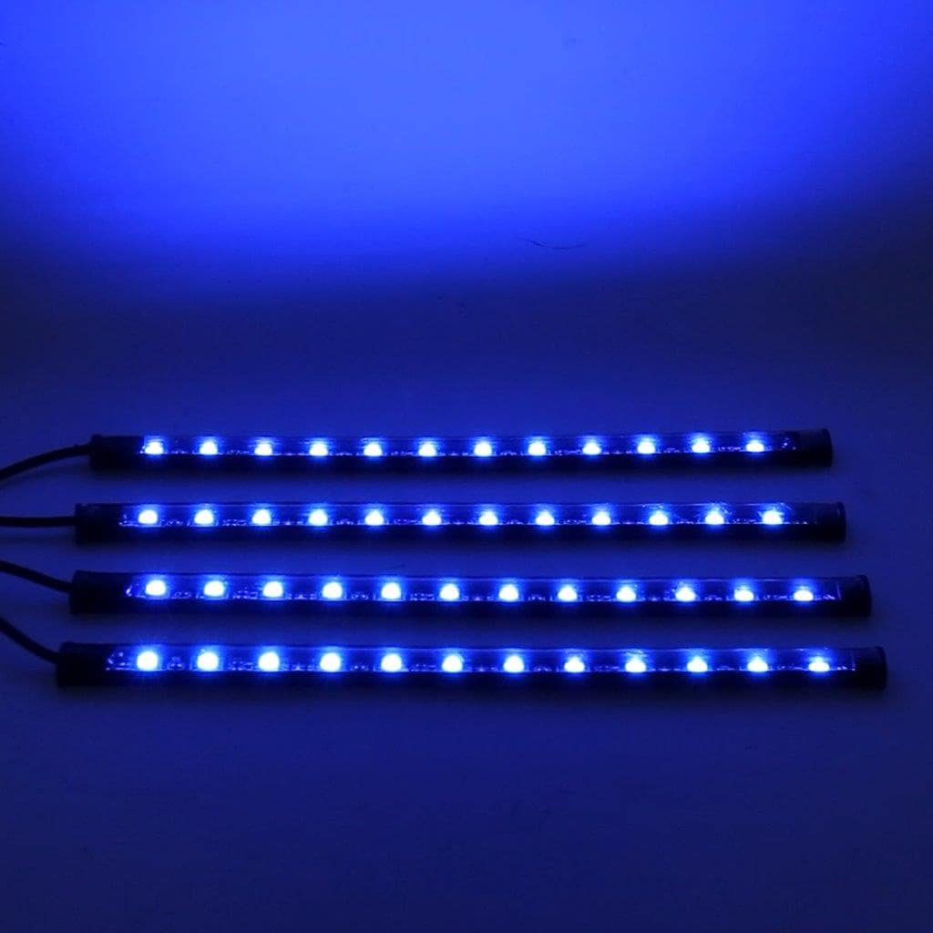 4st LED-remsor till bilinredning