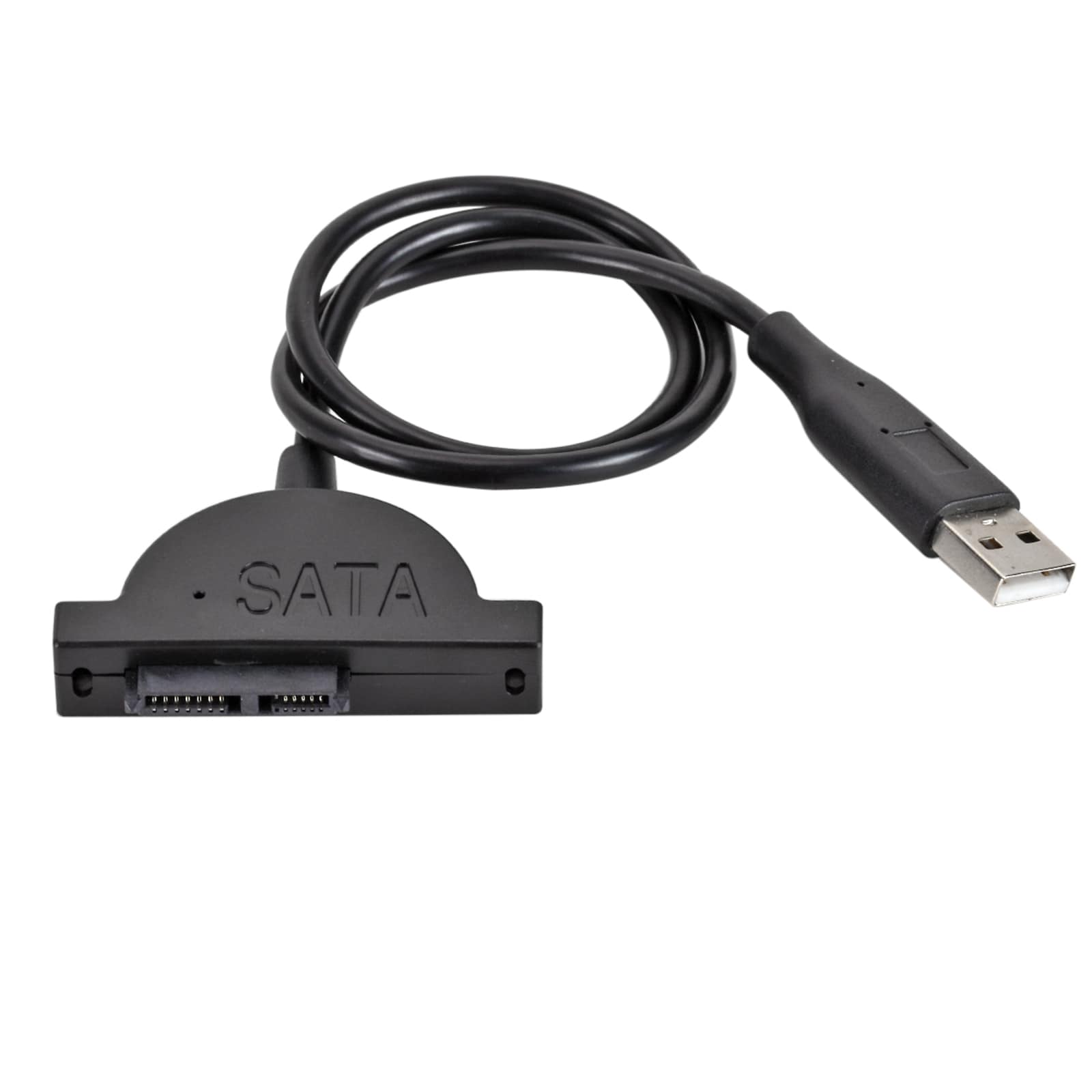 Slim SATA 13 Pin Hona till USB 2.0 Adapter  45cm