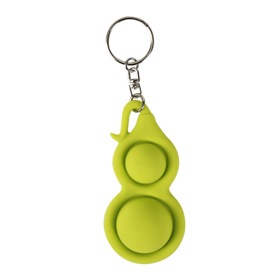 Simple Dimple Nyckelring - Grön med 2 Dimples