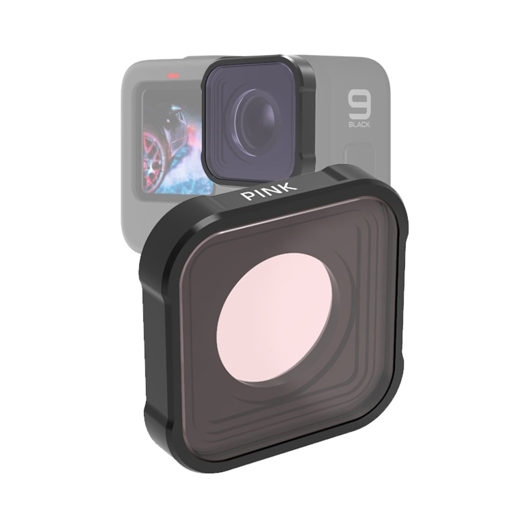 Rosa dykarfilter till GoPro HERO9