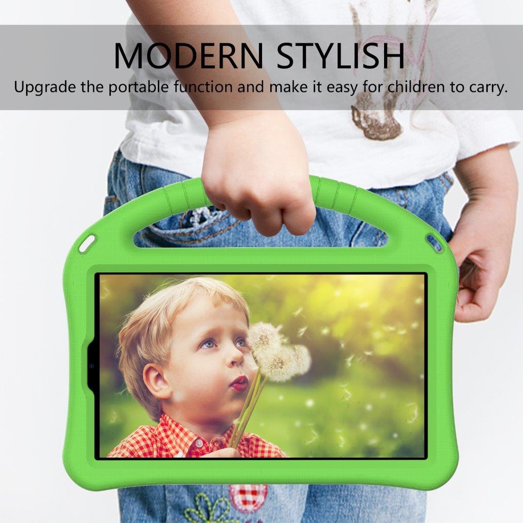 Fodral med handtag och ställ till Samsung Galaxy Tab A7 Lite 8.7(2021) - Grön