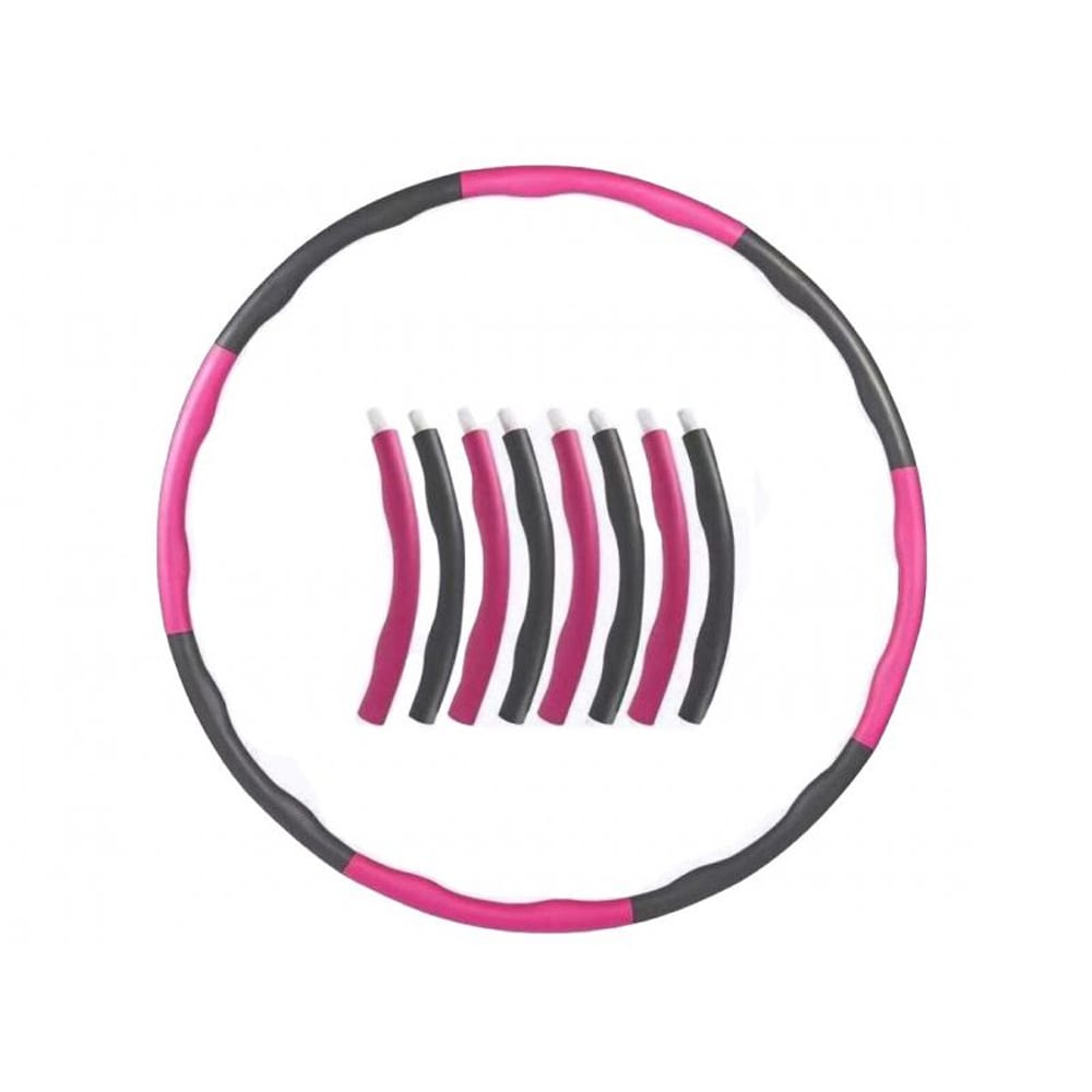 Hula Hoop 95cm Rosa/Grå