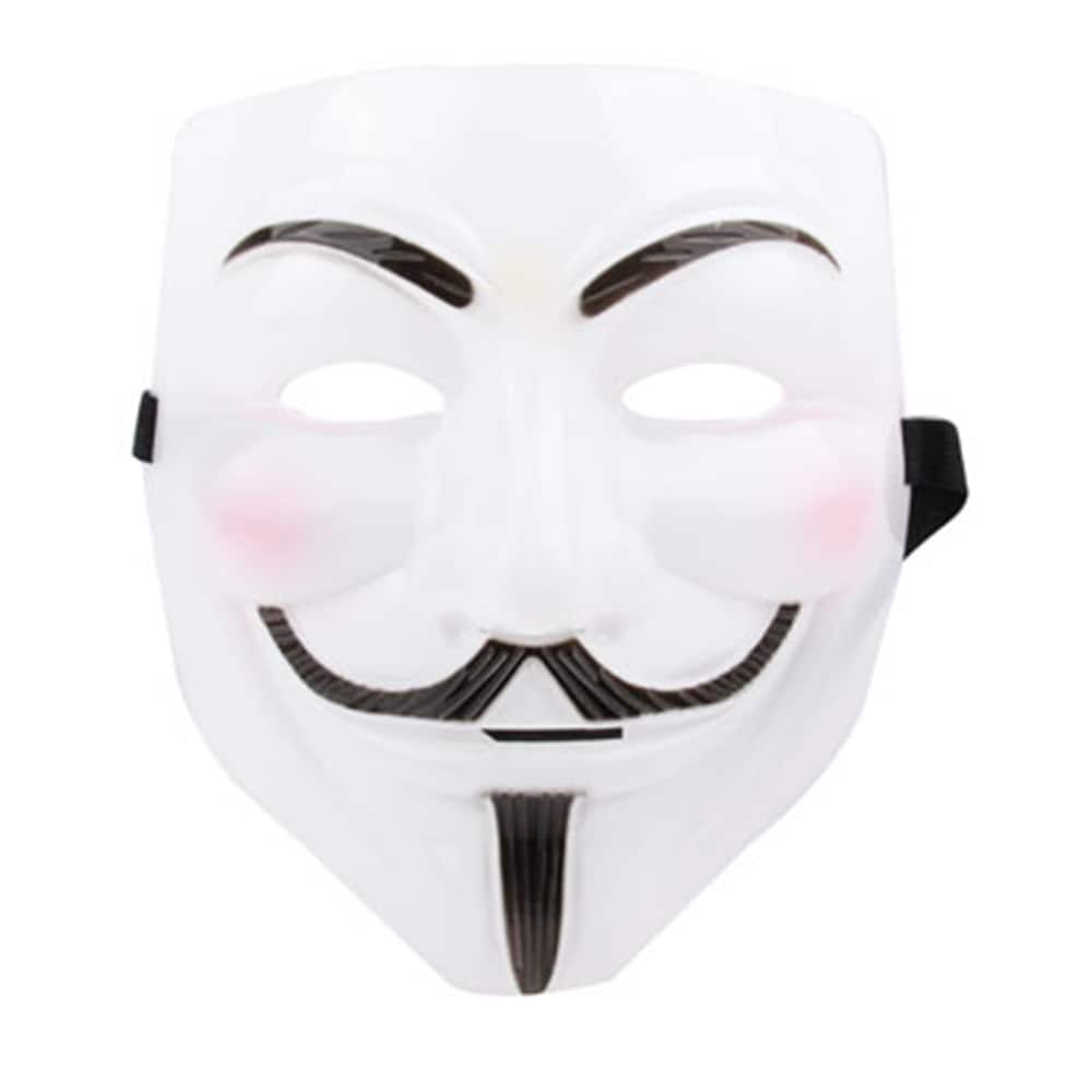 V for Vendetta Mask till maskerad - Vit