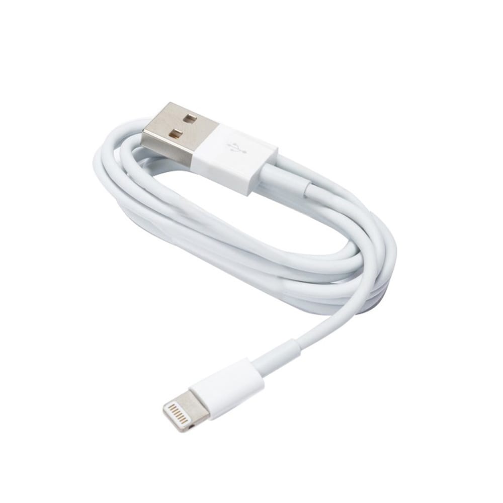 Lightning till USB-kabel 1A 1m - Vit