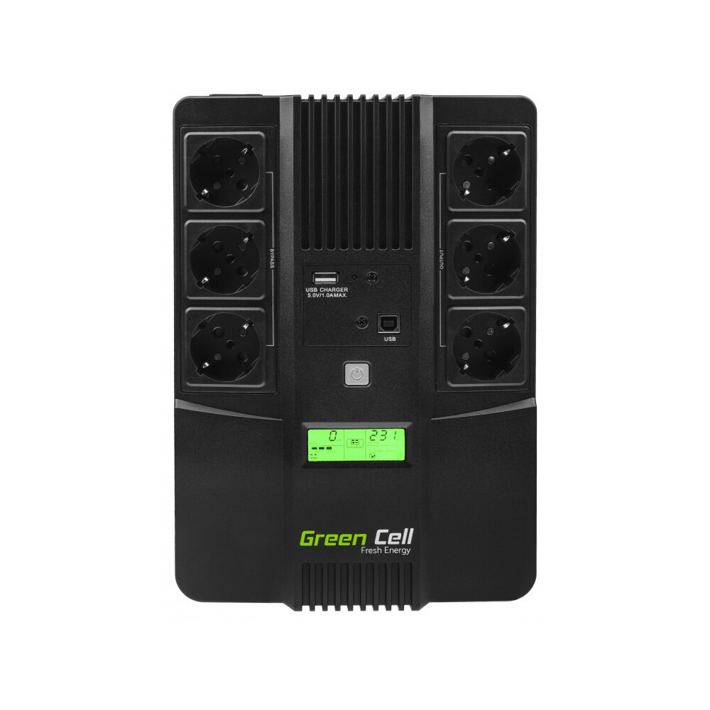 Green Cell UPS AiO 800VA LCD