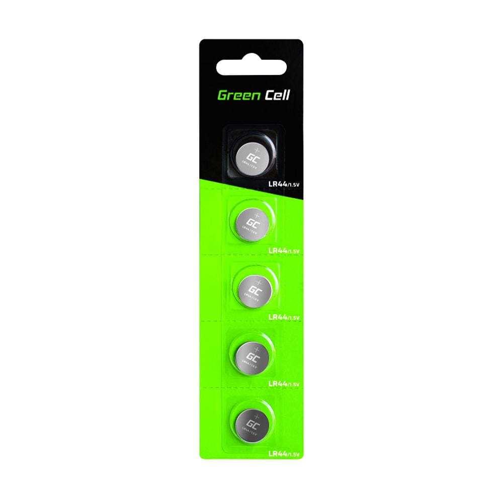 Green Cell LR44 Knappcellsbatterier 5-pack