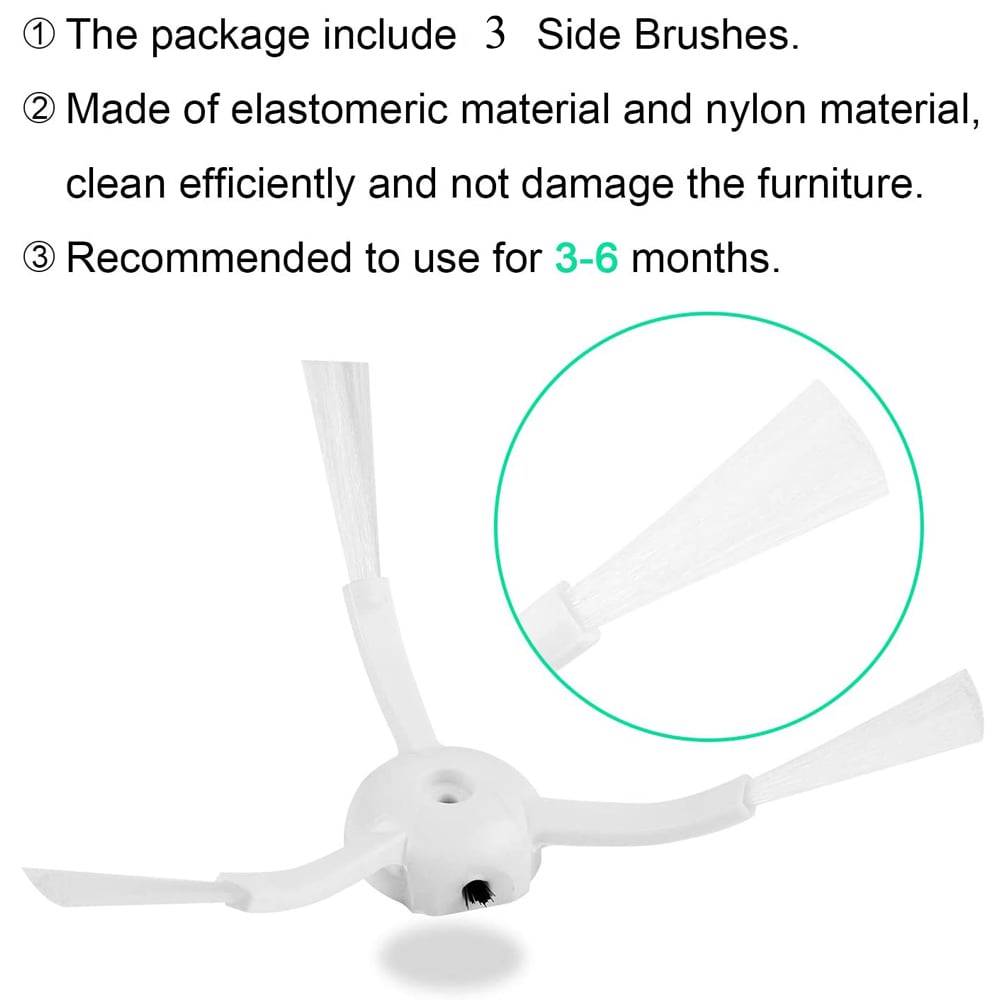 Tillbehör till Xiaomi Roborock dammsugare - 20 delar