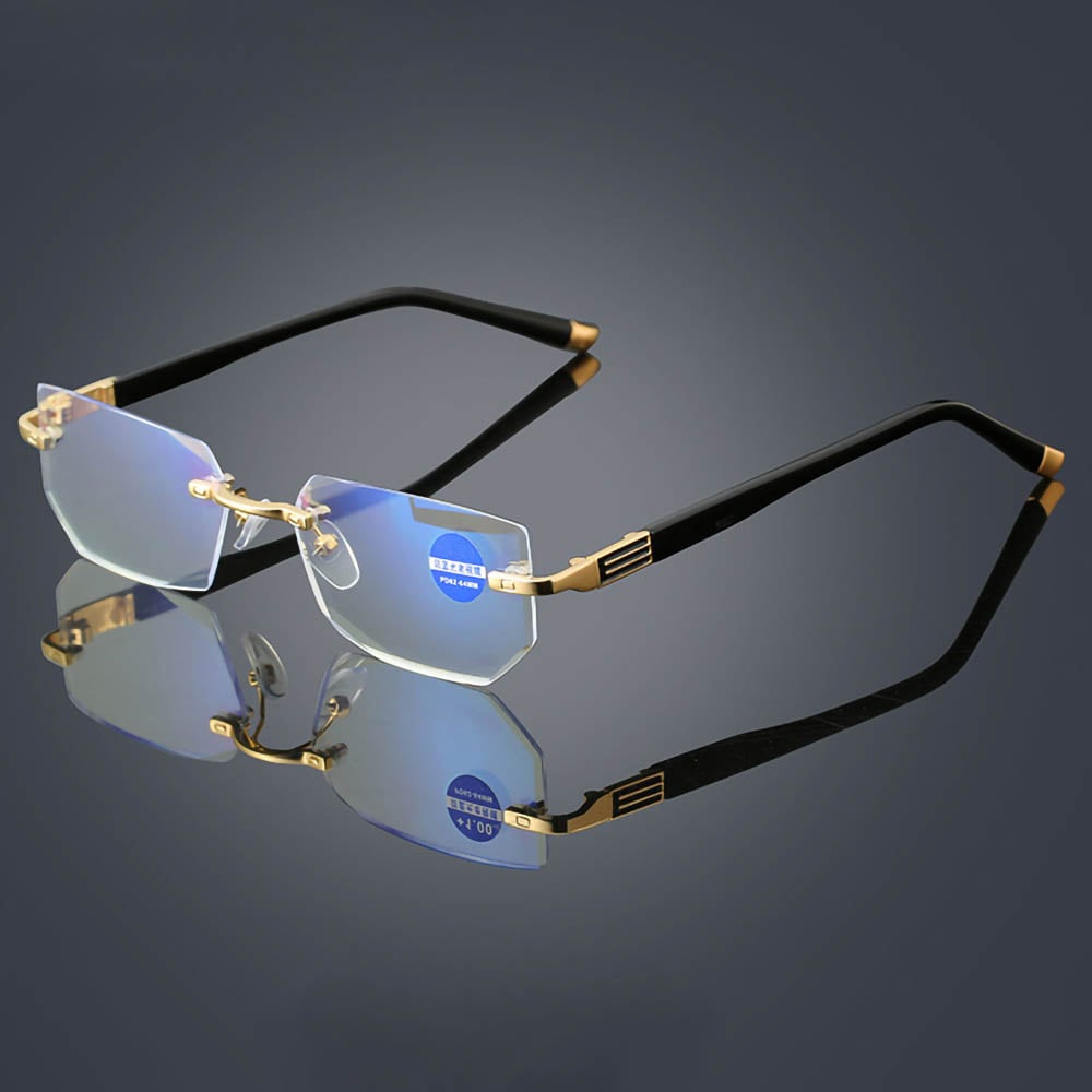 Läsglasögon +2 - blåljusfilter
