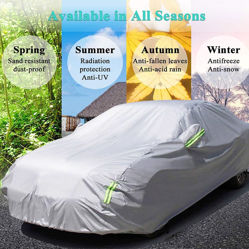 Autosuoja 490 x 175 x 150 cm / yleismallinen autosuoja / suojapeite sedanille ja SUV:lle