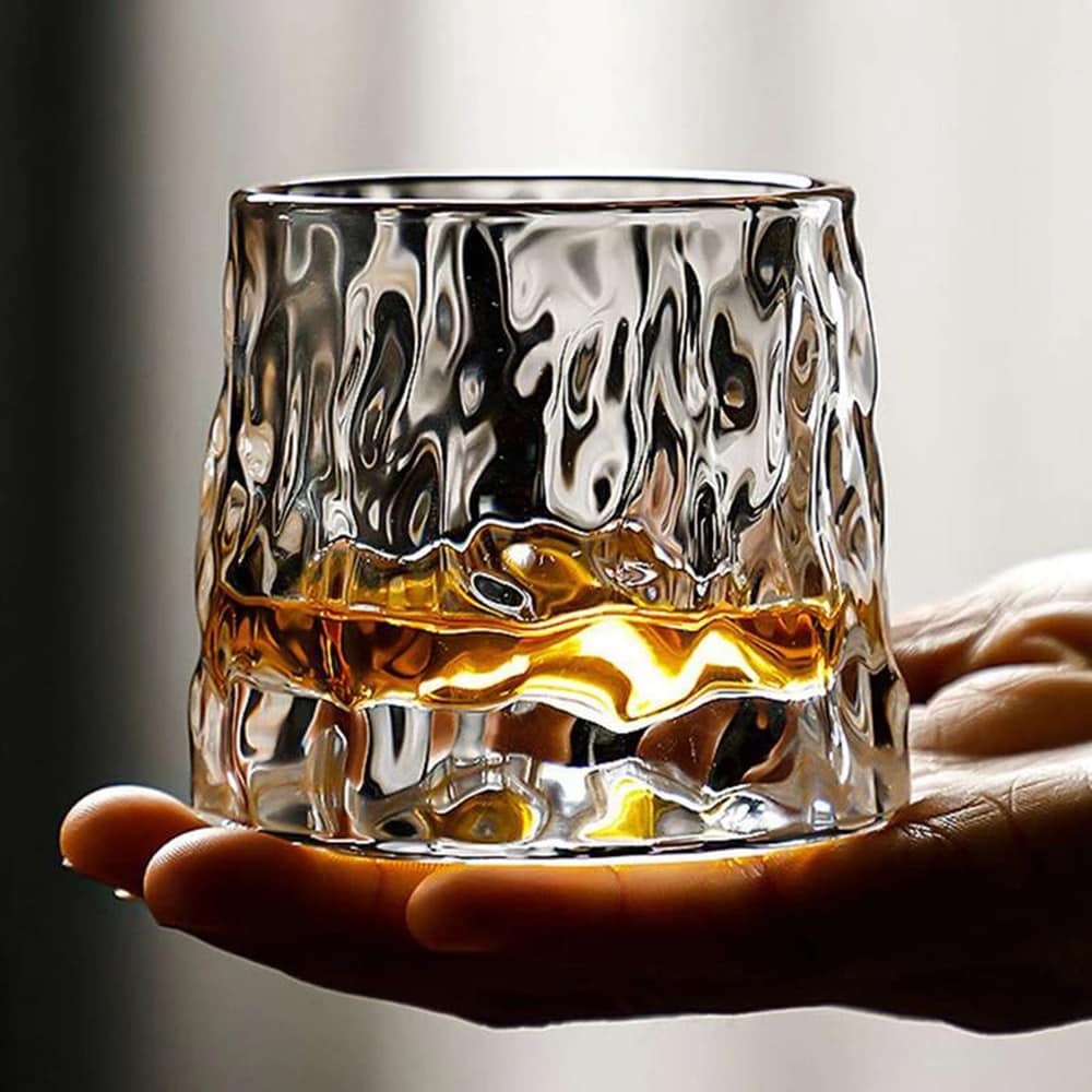 Roterande Whiskyglas / tumblerglas 360 graders
