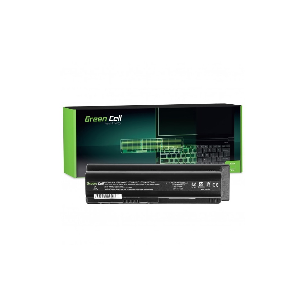 Green Cell  batteri till HP - 11,1V 8800mAh