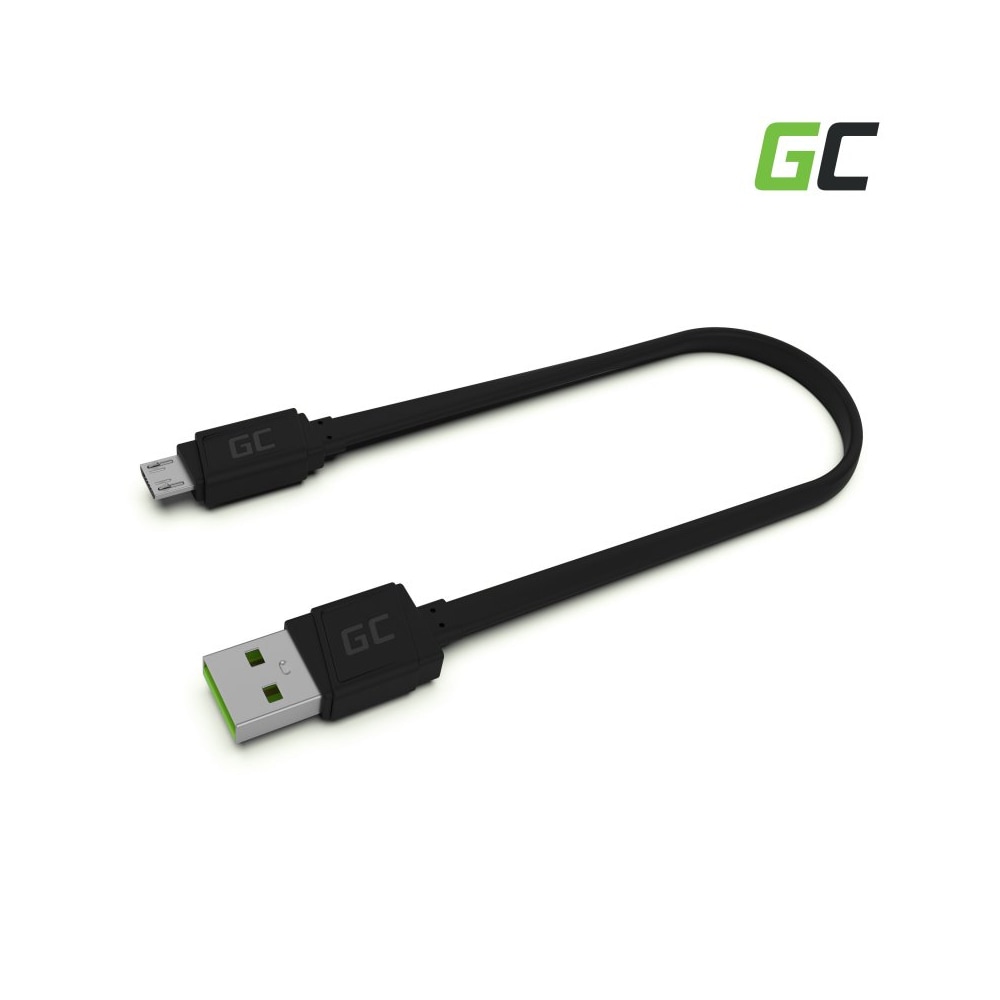 Green Cell snabbladdningskabel Micro-USB