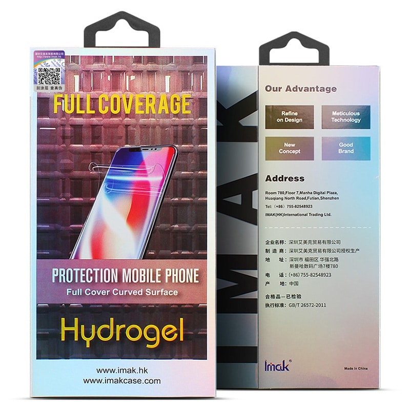 Skärmskydd med hydrogel till Samsung Galaxy A72 5G / 4G - 2-pack