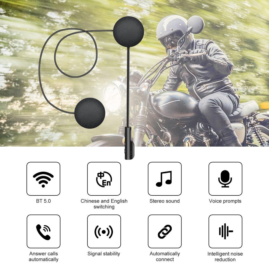 Bluetooth-headset med Siri-stöd för motorcykelhjälm
