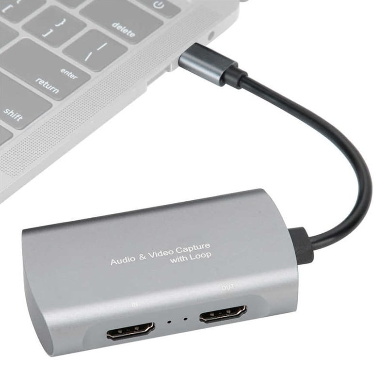 Videoinspelningskort USB-C till HDMI
