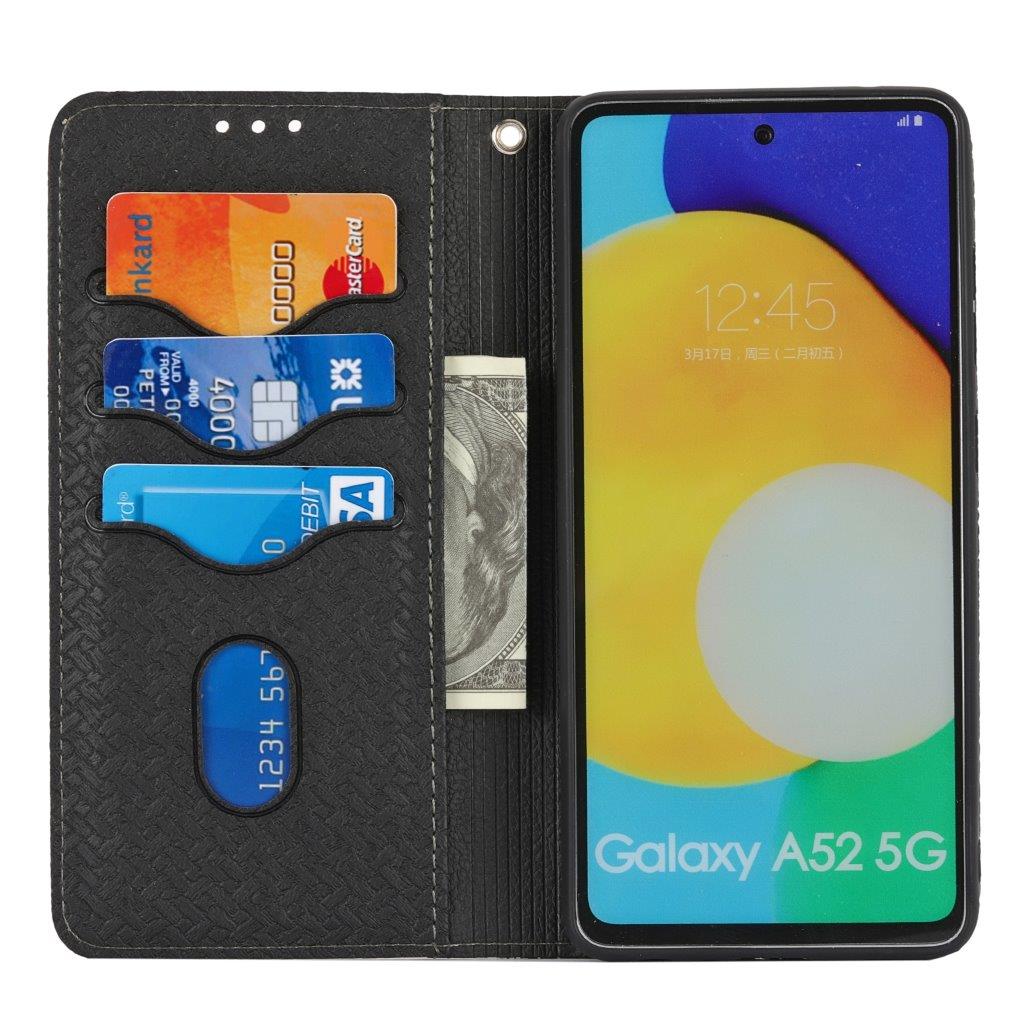 Mobilfodral med band och kortfack till Samsung Galaxy S20 FE - Svart