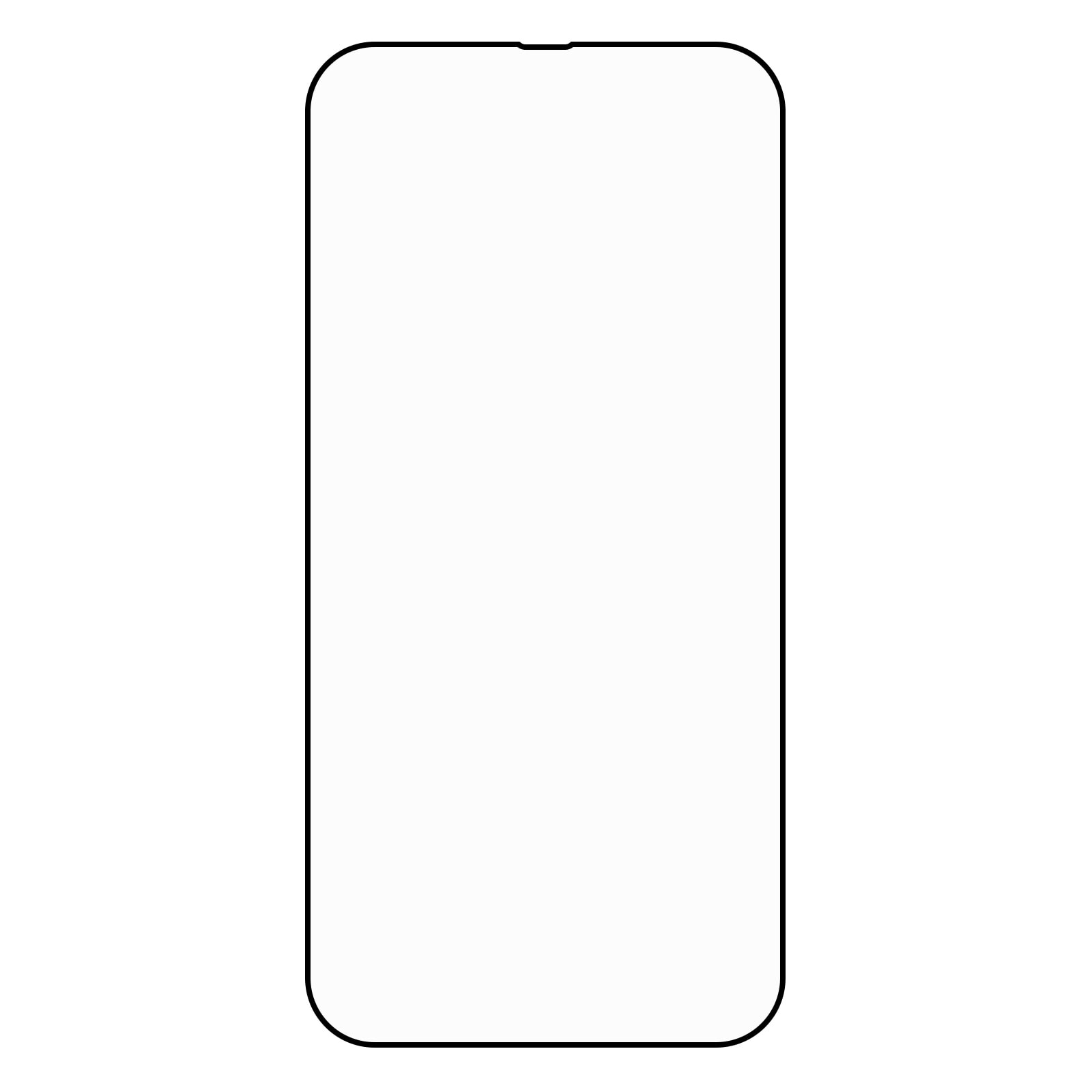 Fuld skærmbeskyttelse af hærdet glas til iPhone 14/13/13 Pro