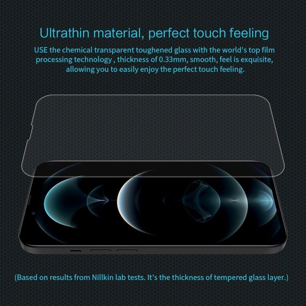 Fullskärmsskydd med härdat glas och extra hårdhet till iPhone 13 / 13 Pro