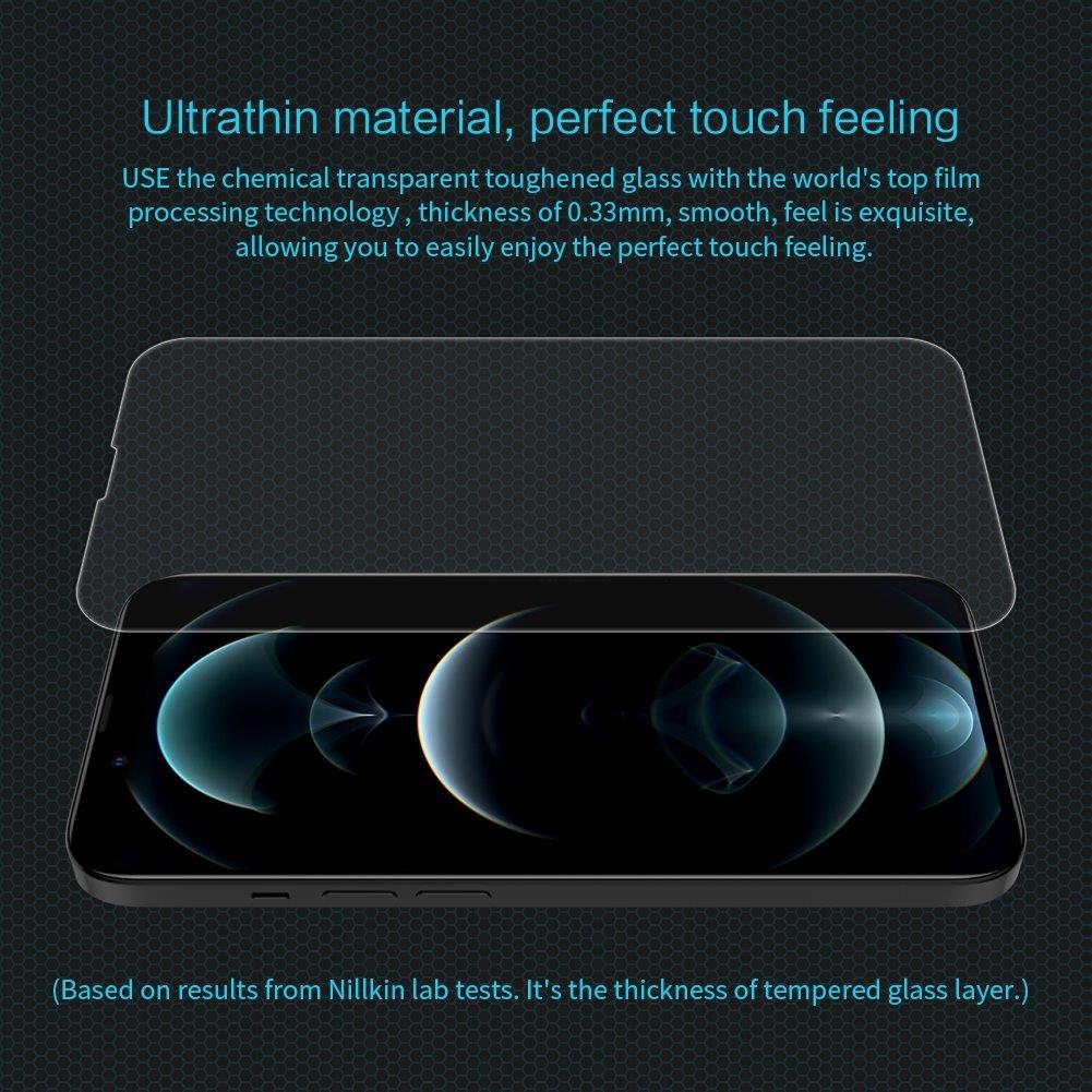 Fullskärmsskydd med härdat glas och extra hårdhet till iPhone 13 mini