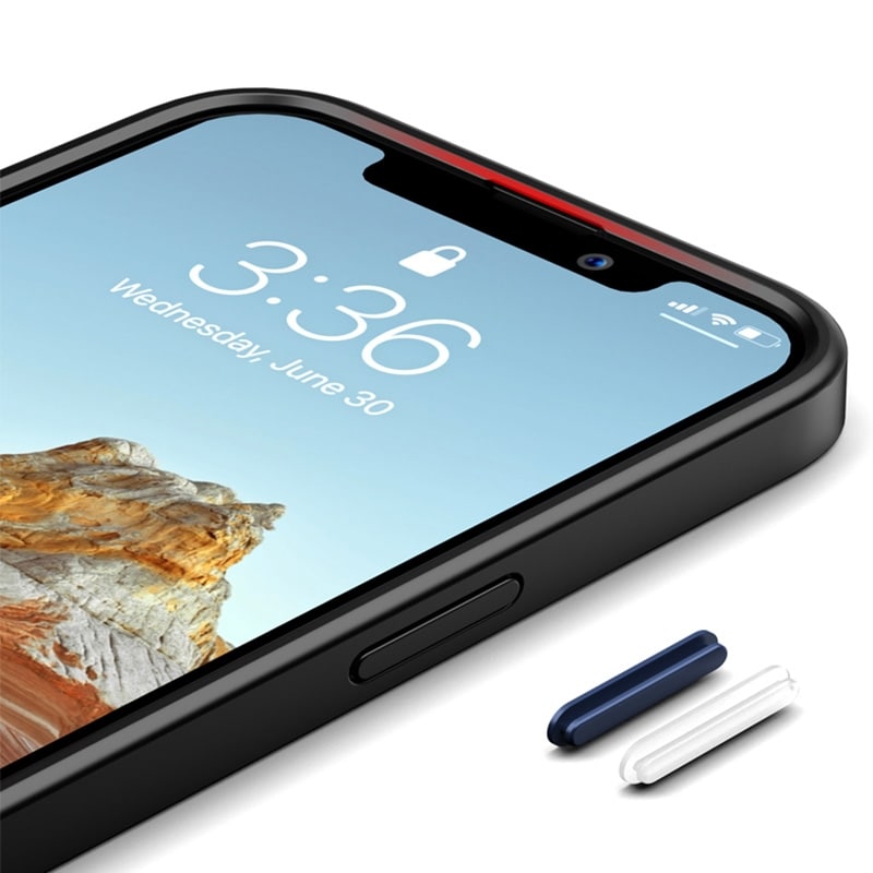 Tunt och stötsäkert mobilskal till  iPhone 13 Pro Max - Svart