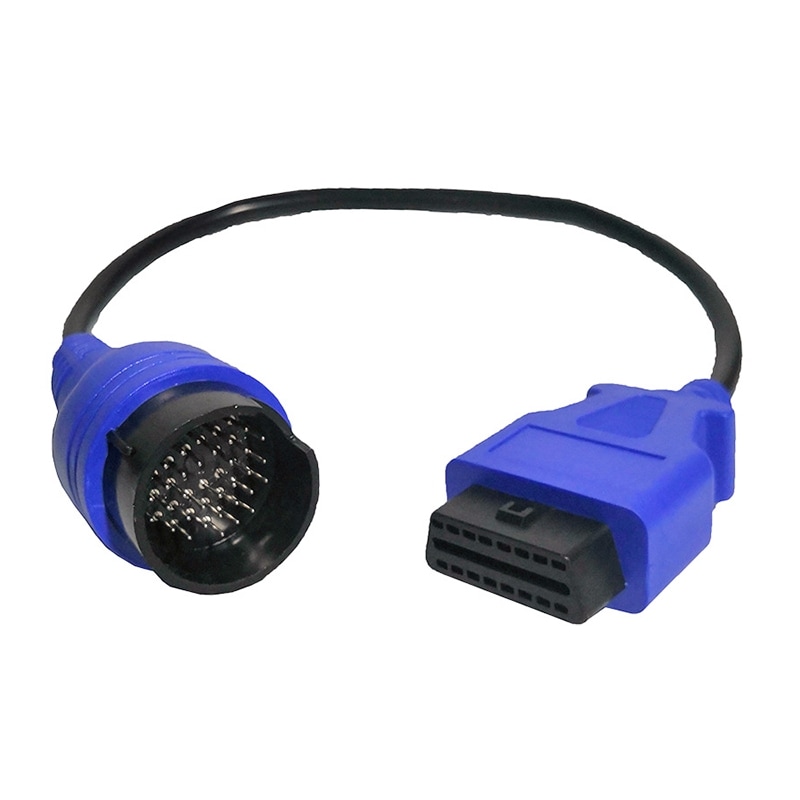 38-pin OBD2-kabel till Iveco
