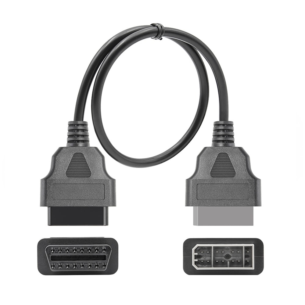 14-pin till 16-pin OBD2-kabel till Nissan