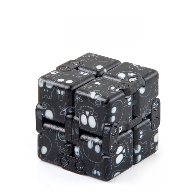 Magic Fidget Cube - Skull Vit
