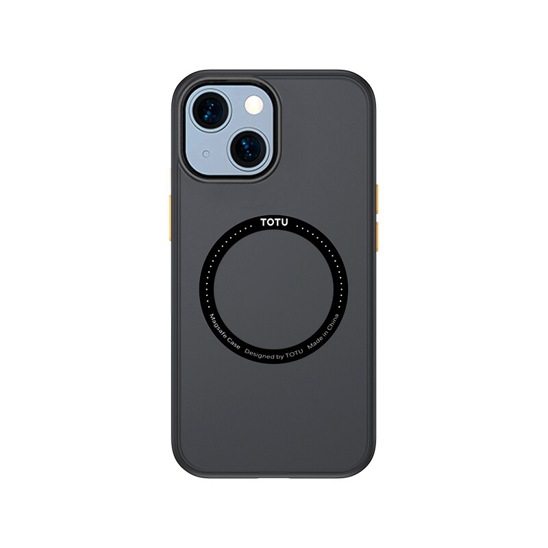 TOTUDESIGN stötsäkert MagSafe-skal till iPhone 13 mini - Svart