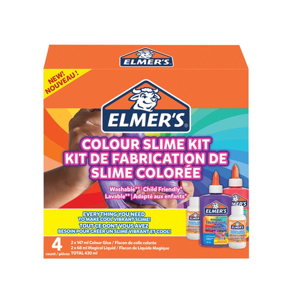 Elmer's Opaque color slime kit