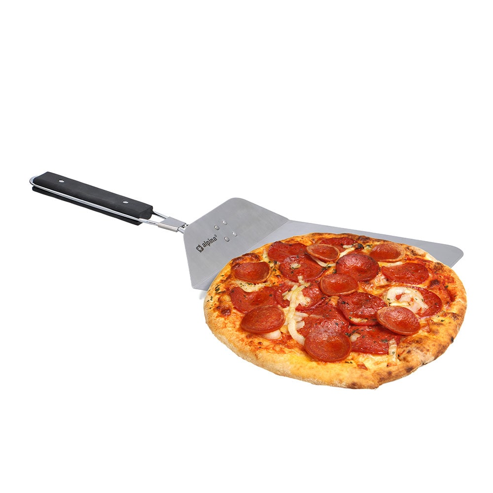 Pizzaspade i rostfritt stål för pizza gräddning
