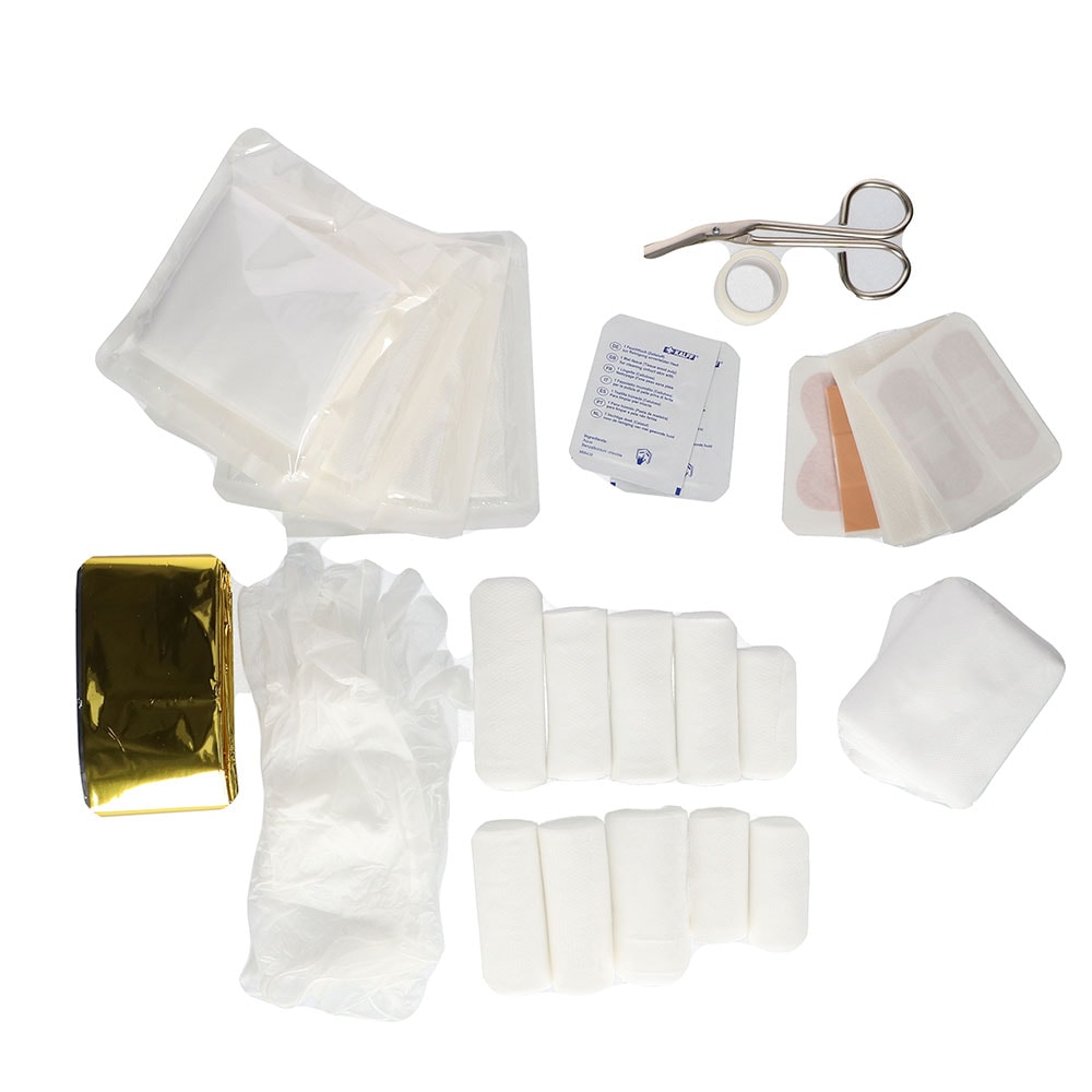 Första Hjälpen Kit 30 delar – Förbandslåda / Förbandsset för Hem, Bil & Resa