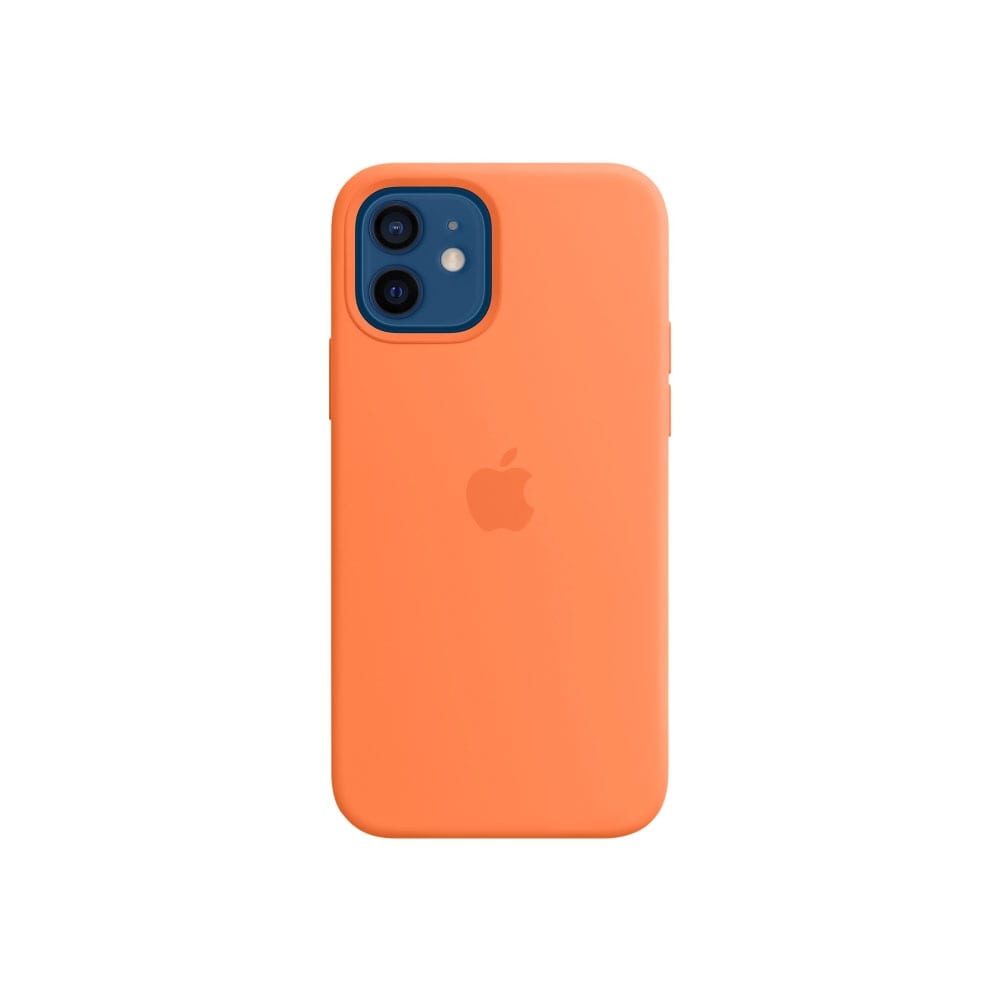 Silikonskal med MagSafe till iPhone 12 / 12 Pro Orange
