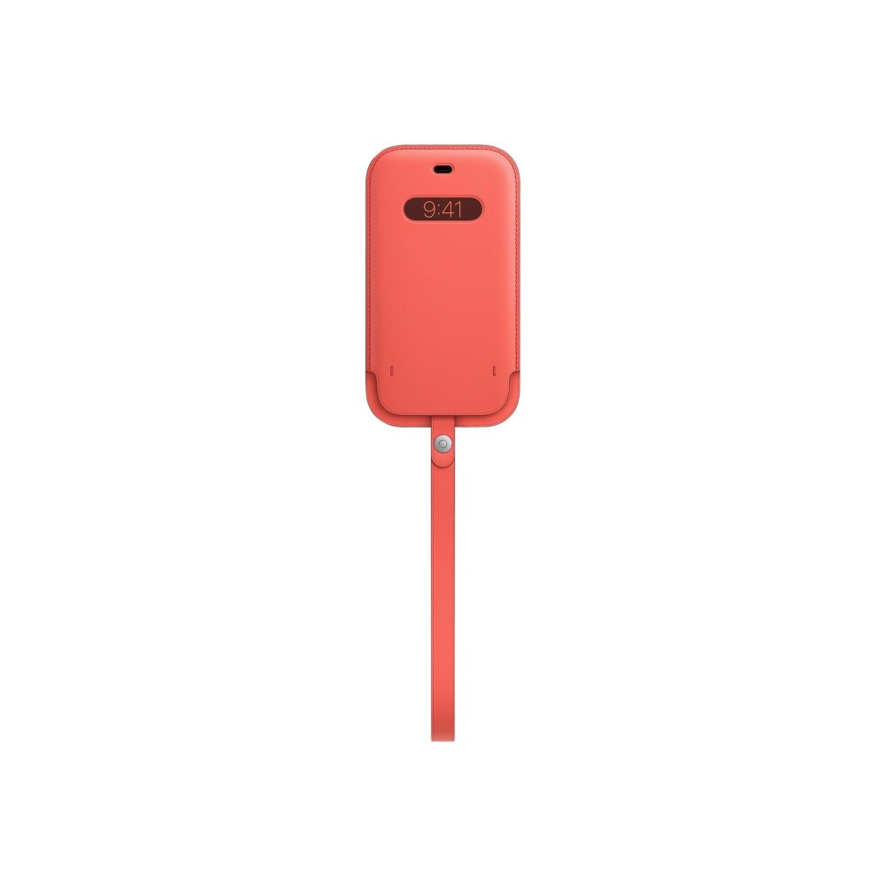 Läderfodral med MagSafe till iPhone 12 Mini Rosa
