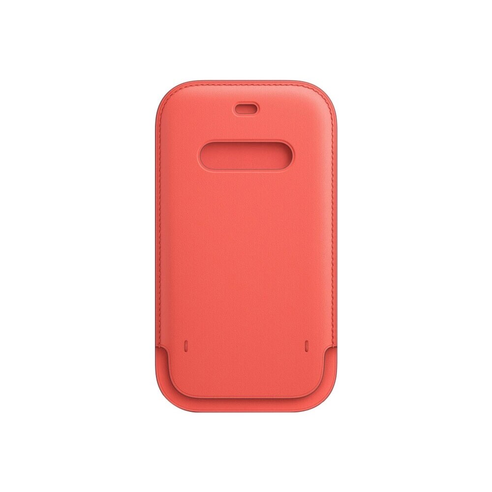 Läderfodral med MagSafe till iPhone 12 Mini Rosa