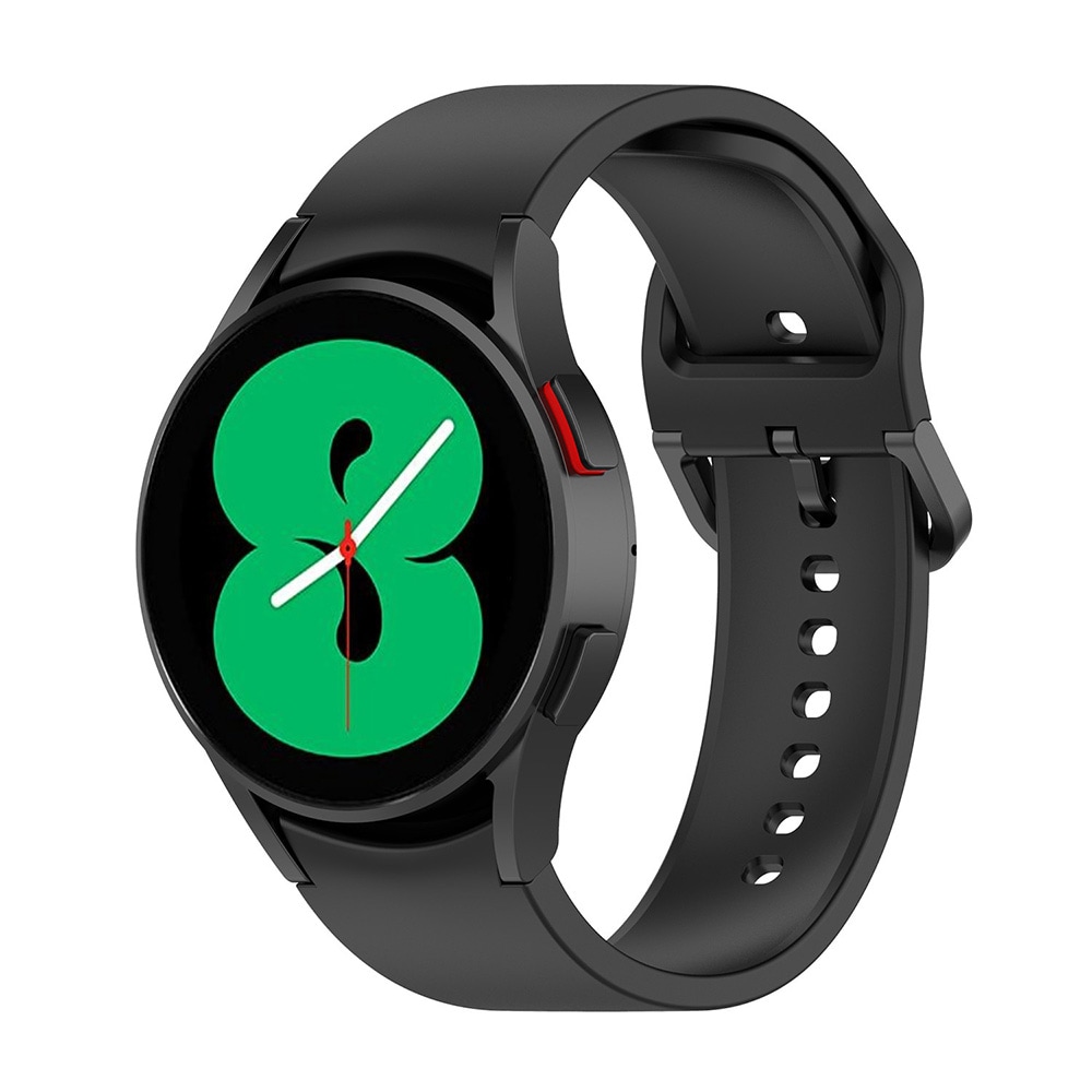 Silikonarmband Samsung Galaxy Watch 4 Svart