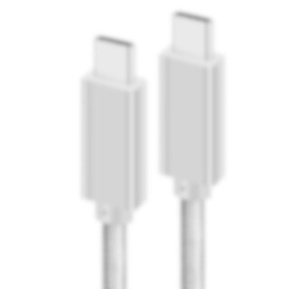 Cable USB 3.2 type C vers C 2m PD 100Watts 20Gbit/s Thunderbolt 3