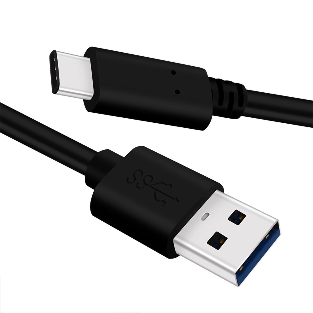 USB-A to till USB-C-kabel 5GB/s 60W 3A